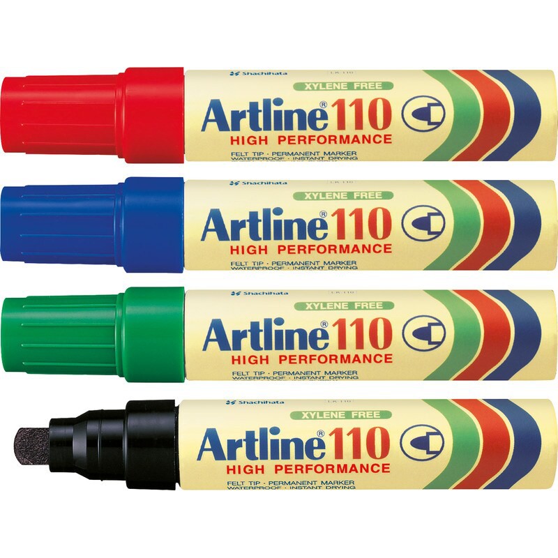 ปากกาเคมี Artline 110 Permanent Marker 4.00 mm หัวกลม EK110