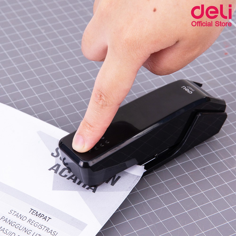 เปรียบเทียบDeli 0467 Effortless Stapler  เครื่องเย็บกระดาษประหยัดแรงกว่าแบบธรรมดาถึง 65% เครื่องเย็บกระดาษ สำนักงาน  | Thai garnish