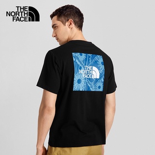 เสื้อยืดพิมพ์ลายแฟชั่นThenorthface North เสื้อยืดแขนสั้น ระบายอากาศ ใส่สบาย เหมาะกับฤดูใบไม้ผลิ กลางแจ้ง สําหรับคู่รัก