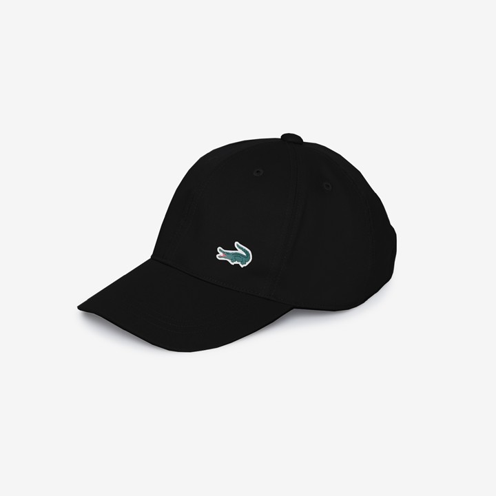 CROCODILE BLACK CAP หมวกแก๊ปสีดำ