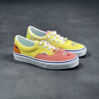 Spongebob X VANS ERA SpongeBob รองเท้าผ้าใบลําลอง ทรงสี่เหลี่ยม -1035