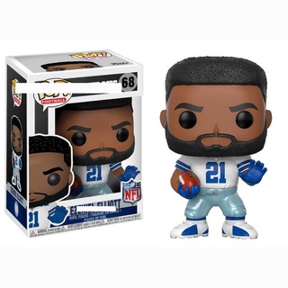 Funko POP โมเดลรักบี้ รูปดาว มือ สํานักงาน เด็กผู้ชาย เอซกิเอล เอลิตต์ 68#Nfl