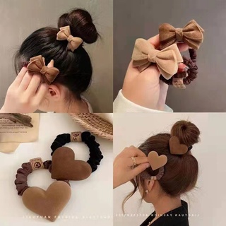 Bow knot hair ring female  hair rubber band high ponytail hair rope high elastic tied hair head rope 2022 new