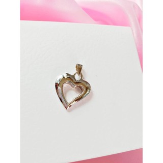 จี้เงินแท้รูปหัวใจ,จี้หัวใจ,จี้เงินแท้,heartpendant,sterlingsilver pendant