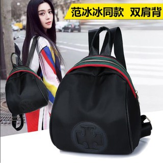 FASHION กระเป๋าเป้สะพายหลัง กระเป๋าสะพายหลังผู้หญิง backpack women (black)