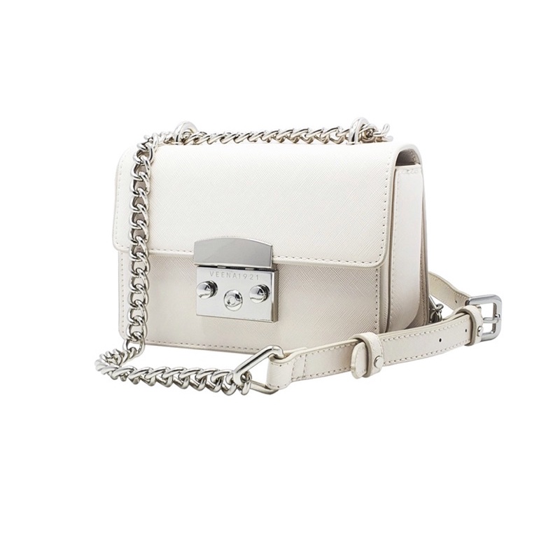 VEENA1921 bag รุ่น BELLA (s)ไซส์ s สี bright white