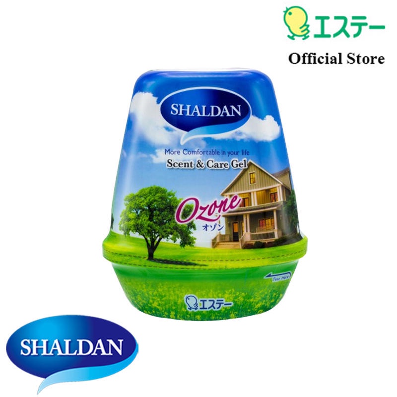 Shaldan Scent & Care Gel Air Freshener: Ozone เจลหอมปรับอากาศ กลิ่นโอโซน