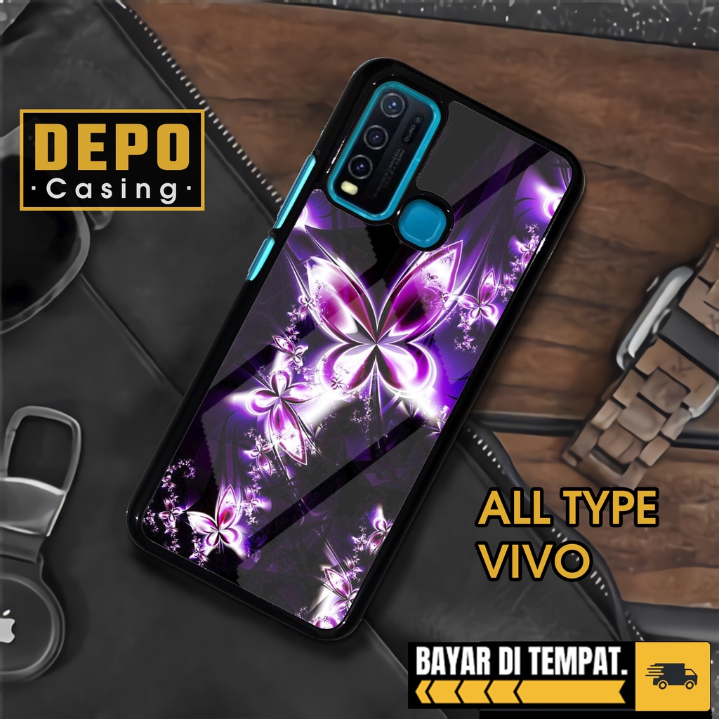 HP Vivo Y30 Y50 Y50i Case Vivo Y30 Y50 Y50i Case Glossy Case [BTFY] Depo Premium Custom Case Aesthet