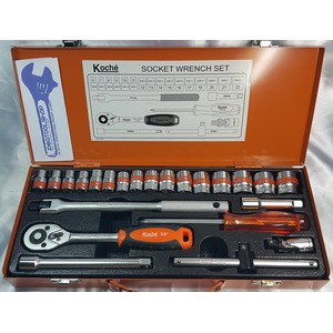 ชุด เครื่องมือ ชุดบล็อก เอนกประสงค์ KOCHE 3/8''[ โคเช่ ] 23 ชิ้น Pcs.
