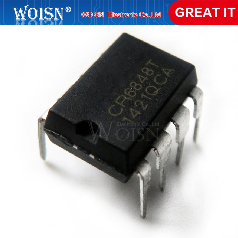 10 ชิ้น/ล็อต CR6848T CR6848 DIP-8 ใหม่ใน