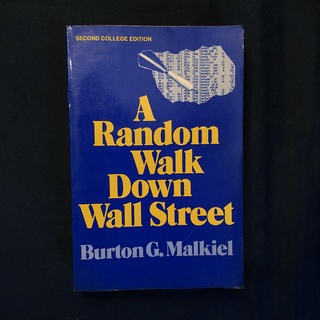 หนังสือ A Random Walk Down Wall Street / Burton Gordon มือสอง