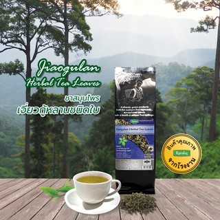 ชาสมุนไพรเจี่ยวกู้หลานชนิดใบอบแห้ง 100 กรัม ตราชาระมิงค์ (Jiaogulan Herbal Tea Leaves)