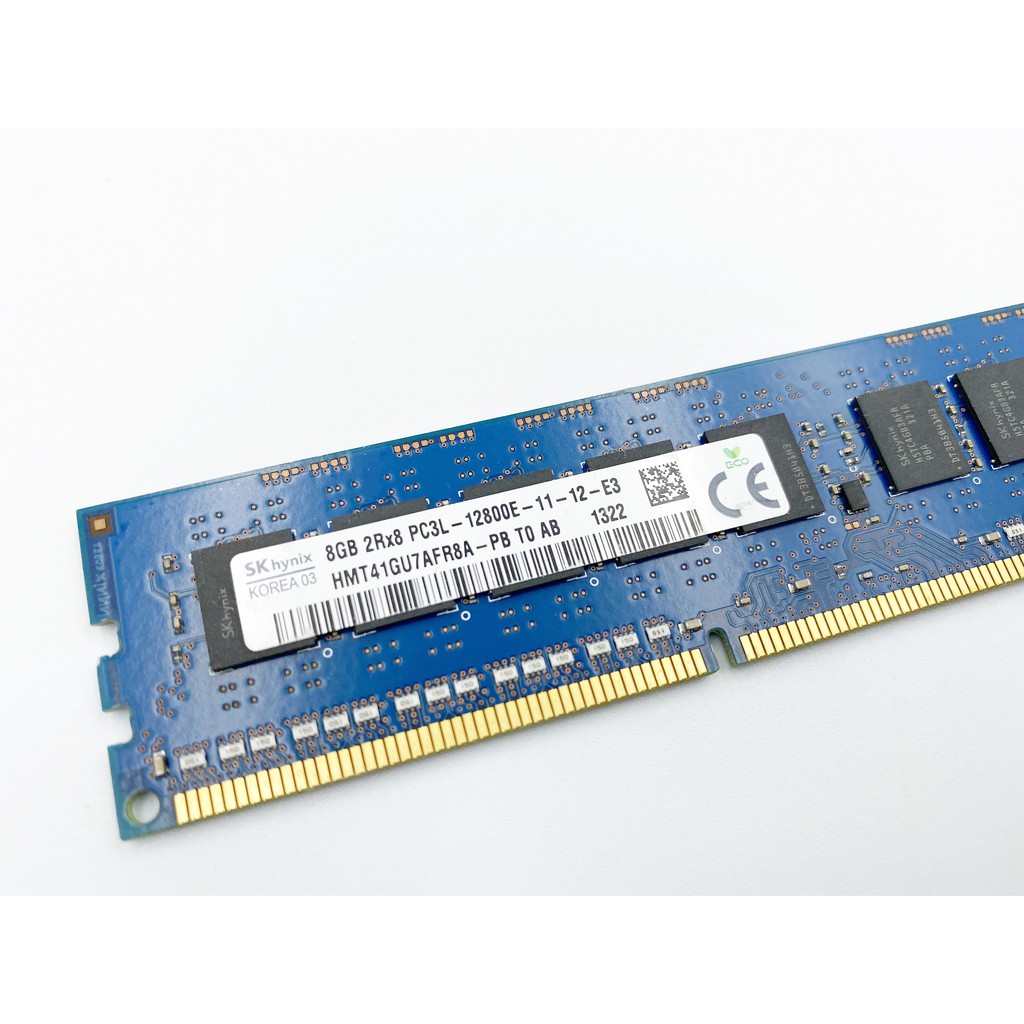 แรม 8GB DDR3 UDIMM 1600MHz ECC Hynix RAM Server มือสอง | Shopee Thailand