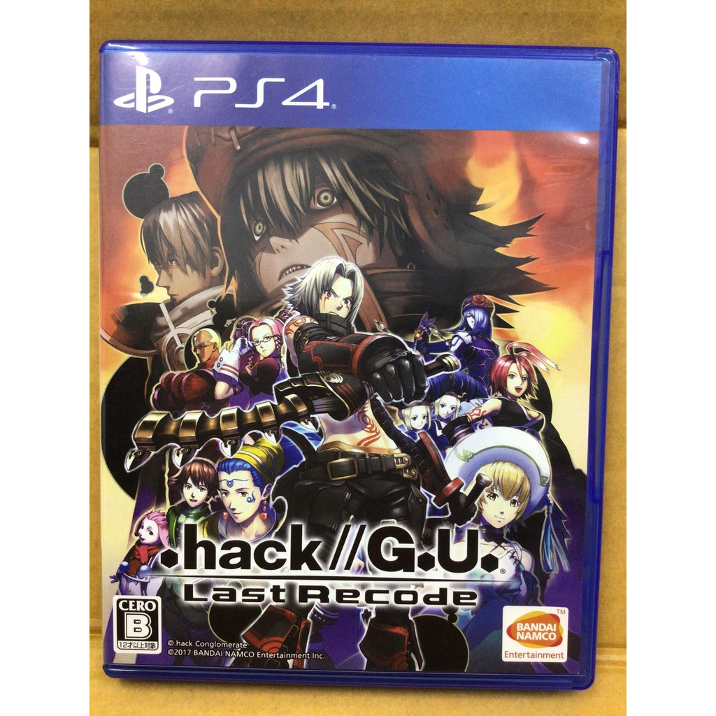 แผ่นแท้ [PS4] .hack//G.U. Last Recode (Japan) (PLJS-74023 | 36095)