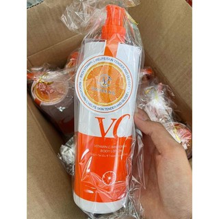 Vanekaa VitaminC Whitening BodyLotion 🍊🍊🍊🍊🍊  วิตามินซี เข้มข้น เพิ่มความกระจ่างใส ผิวฉ่ำโกลด์ ท้าแดด☀วานีก้า