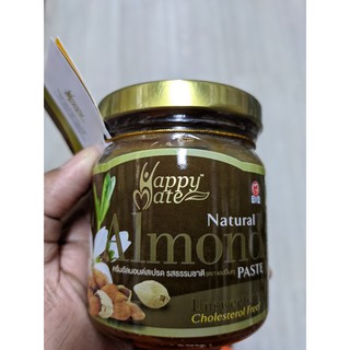 Healthy Mate Natural Almond Paste 200g เฮลตี้เมทเนเชอรัลอัลมอนด์เพส 200 กรัม