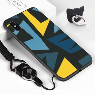 For เคสไอโฟน 7 พลัส IPhone 5 5S SE 6 6S 7 8 X XS XR Plus XS MAX Case เคสบาง เท่ หรูหรา วันพีช หรูหรา สีดำถูก นุ่ม ลายสี สีดำ น่ารัก เคส กันกระแทก การ์ตูน  ลาย