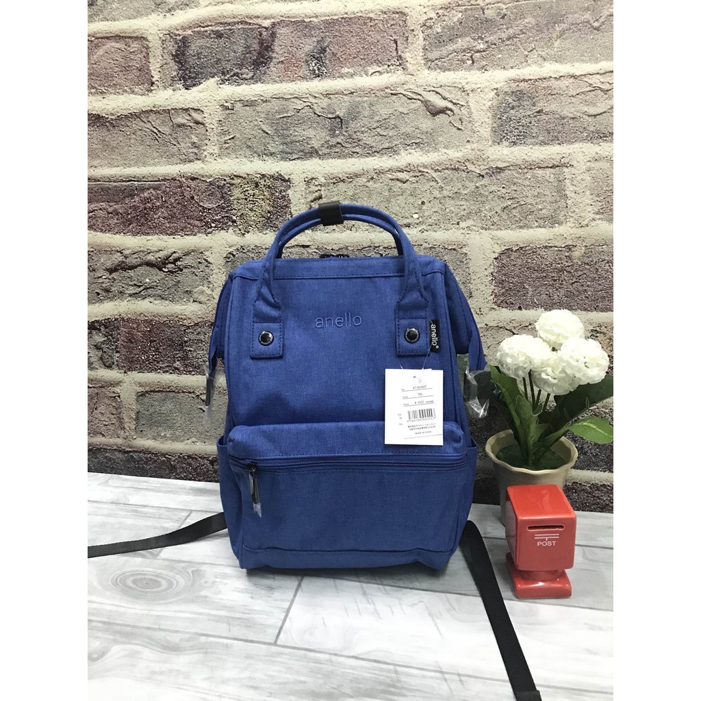 กระเป๋าสะพาย Anello Mottled Polyester Mini Backpack