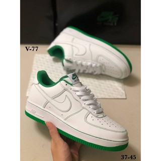 รองเท้า Airforceสีขาวดำ ขาวเขียว🤍🖤💚
