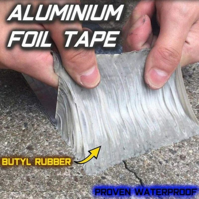 ALUMINIUM FOIL LEAKPROOF TAPE / MULTIPURPOSE TAPE / เทปกันน้ํา / เทปอลูมิเนียม