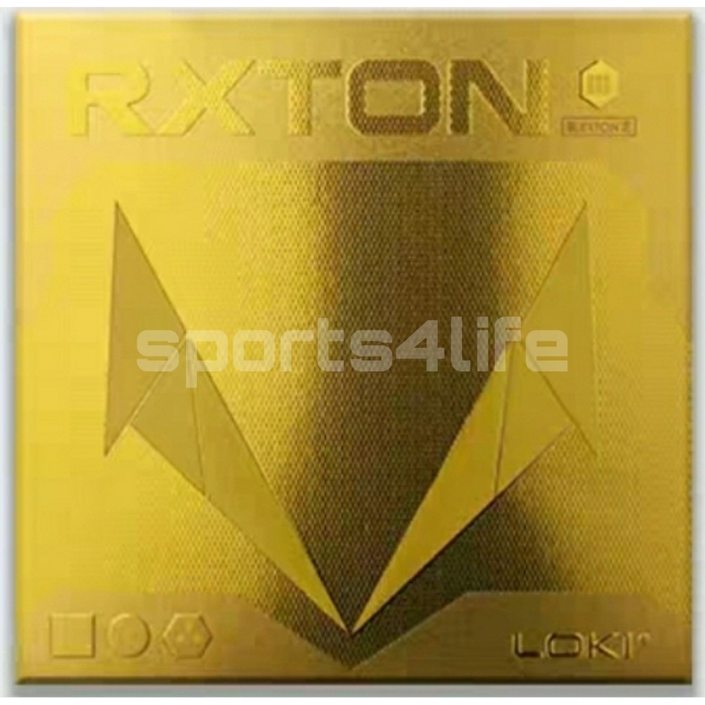 LOKI RXTON III Spin-Elastic Inverted Table Tennis Ping Pong Rubber Max ITTF ได้รับการอนุมัติ Rxton 3