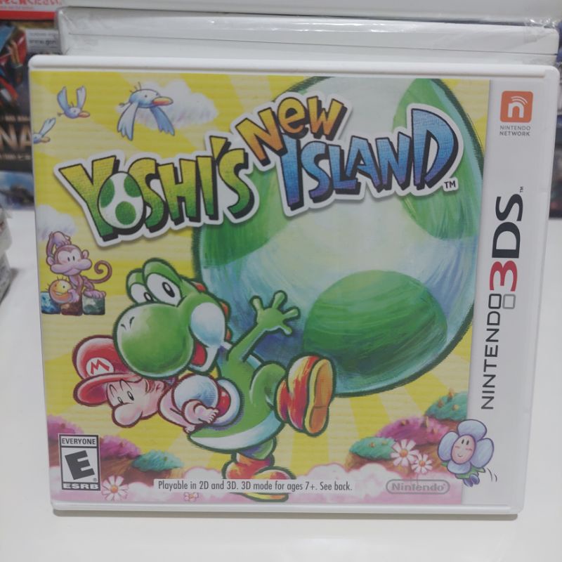 Nintendo 3ds yoshi's new island มือ2