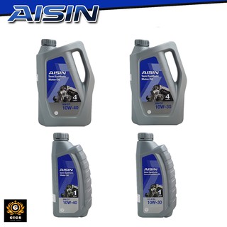 AISIN น้ำมันเครื่อง Aisin กึ่งสังเคราะห์ เกรด 10w30 10w-40 ดีเชล เกรด CI-4  น้ำมันเครื่อง ไอชิน 10w30  CI-4/SL