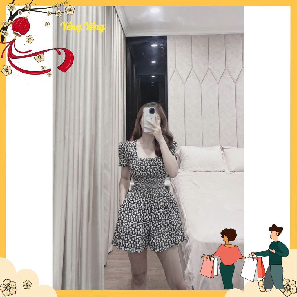 VNU290 - CHrysanthemum JUM สีขาวพร้อมคอและ WAIST