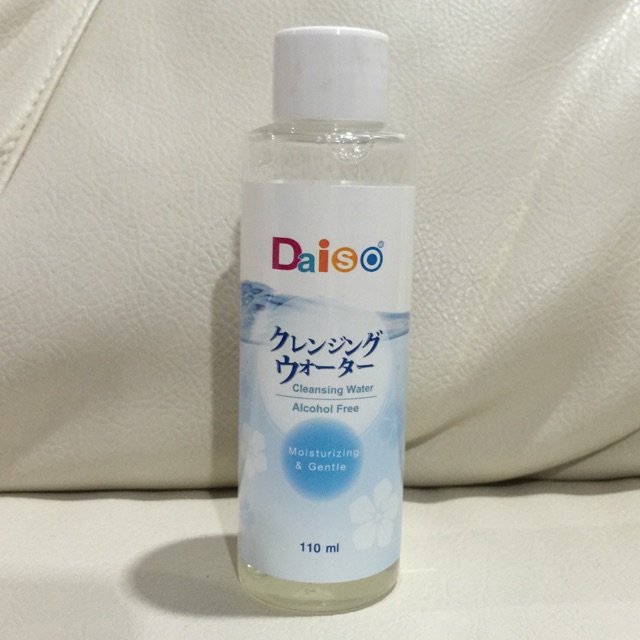 Daiso cleansing water ที่เช็ดล้างทำความสะอาดเครื่องสำอาง