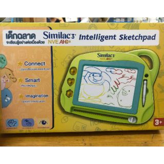 Similac intelligent sketchpad กระดานแม่เหล็ก 4 สี  สินค้าขนาด 20×17 cm. เป็นกระดานแม่เหล็ก มีตัวปั๊มแม่เหล็ก 3 ชิ้น