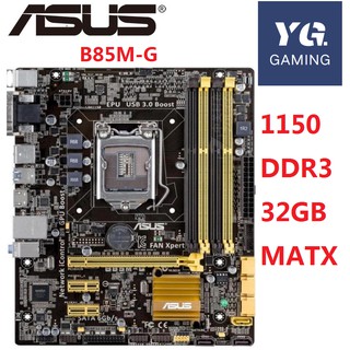 B85M-G B85 DDR3 32GB M-ATX  LGA 1150 4gen cpu