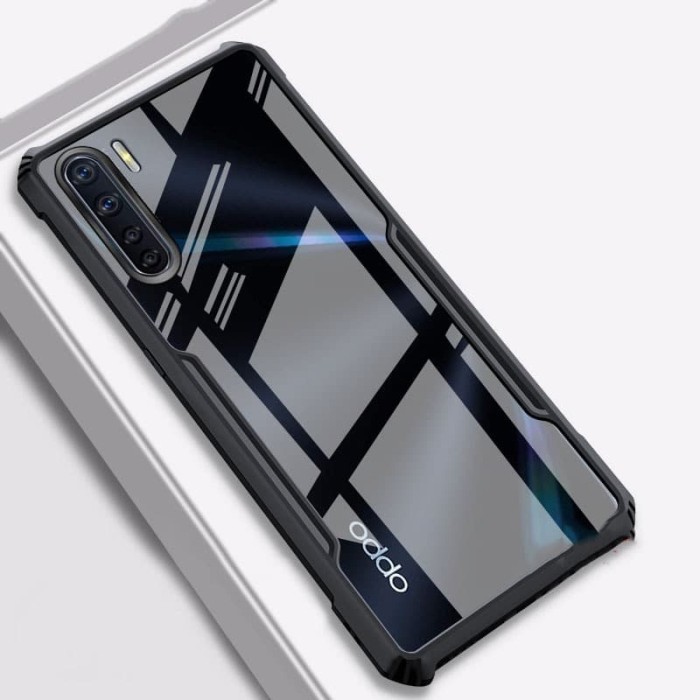 เคส Oppo A91 2019 เกราะกันกระแทกแบบใส Softcase