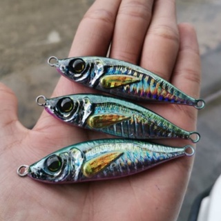 เหยื่อแมคเคอเรลจิ๊ก mackerel jig by sixsensefishing เหมาะกับทุกปลาทะเล มีขนาด  60g