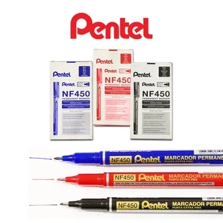 ปากกาเคมี Permanent marker กันน้ำ เส้นขนาด 0.5มิล ยี่ห้อ Pentel บรรจุ 1 ด้าม