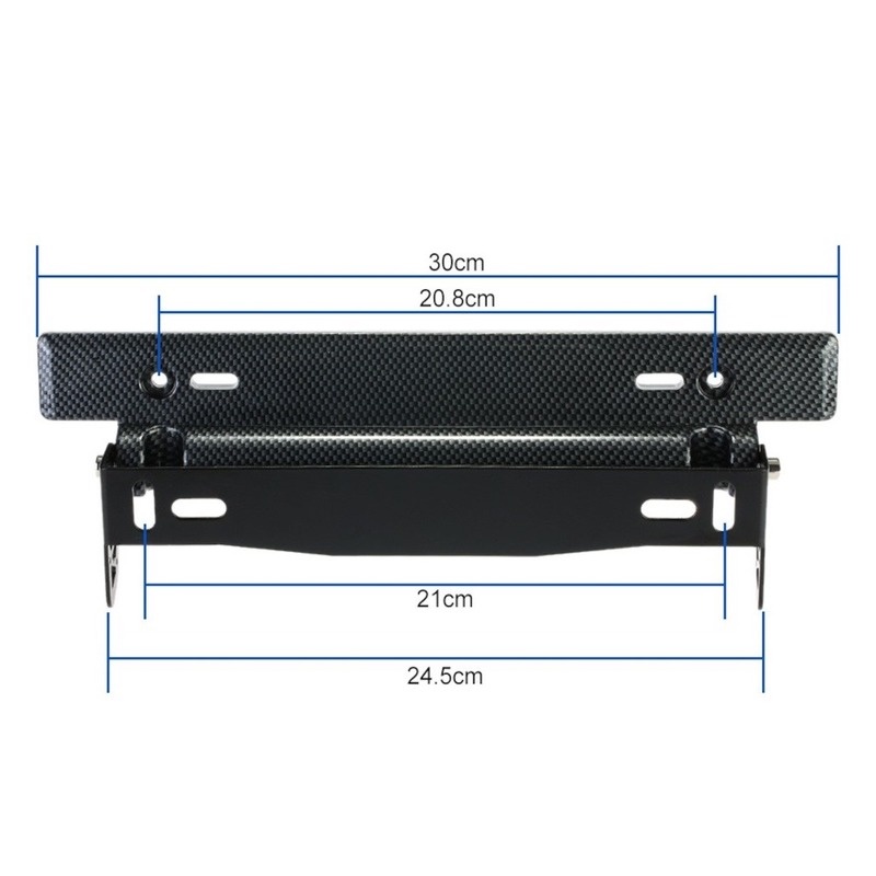 กรอบป้ายทะเบียนคาร์บอนทนทานสําหรับติดป้ายทะเบียนรถยนต์ - รูปที่ 6