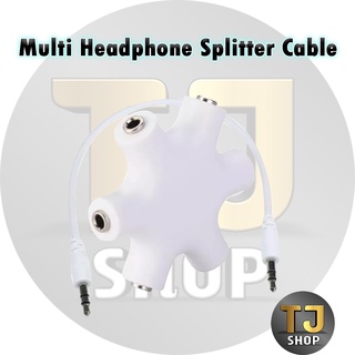 Multi Headphone Splitter Cable ตัวเพิ่มช่องเสียบหัวฟัง