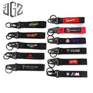 Universal Key Chain Motor Nylon Keychain Gantung Tahan Lasak Motorsikal for Most Model Motorcyle