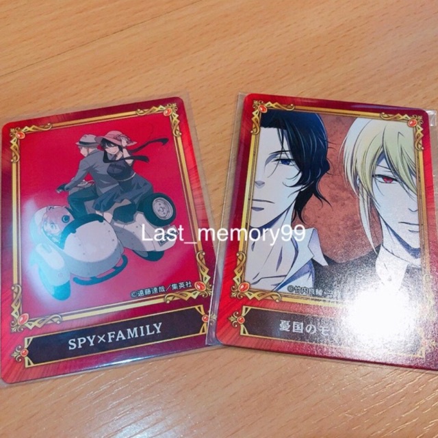 📍พร้อมส่ง การ์ดSCF  Spy x Family moriarty แท้จากญี่ปุ่น  spy family spyxfamily สปาย แฟมิลี่ มอริอาตี