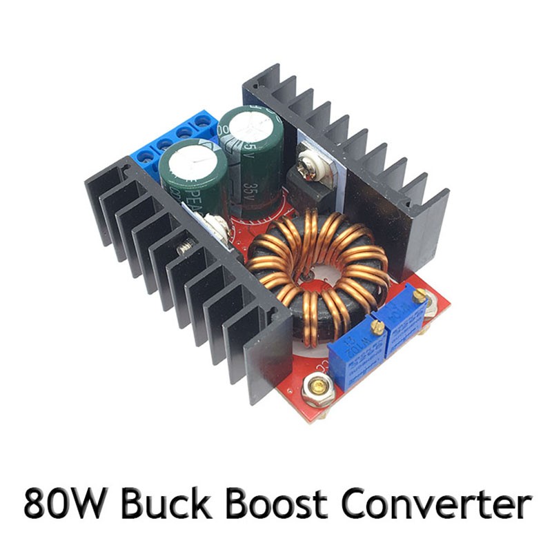 DC-DC 9-35Ulen 1-35V 80W สําหรับ Chuyên nghip Step Up Down โมดูล DC CC CV Buck Boost Converter 80W B