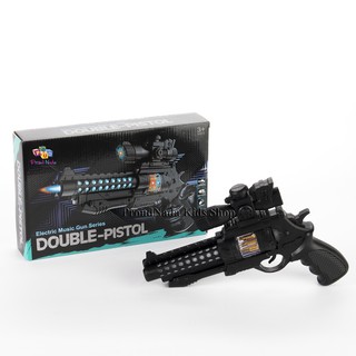 ProudNada Toys เครื่องยิงมีเสียงมีไฟ Electric Music Gun NO.1039