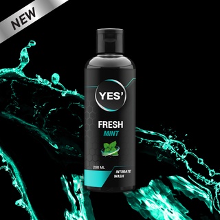 ใหม่! YES Intimate Wash ผลิตภัณฑ์ทำความสะอาดจุดซ่อนเร้น  Fresh Mint สูตรระงับกลิ่น ต่อต้านแบคทีเรีย 200ml