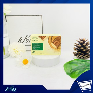 De Leaf Thanaka Soap 100g เดอลีฟ สบู่ทานาคา 100 กรัม