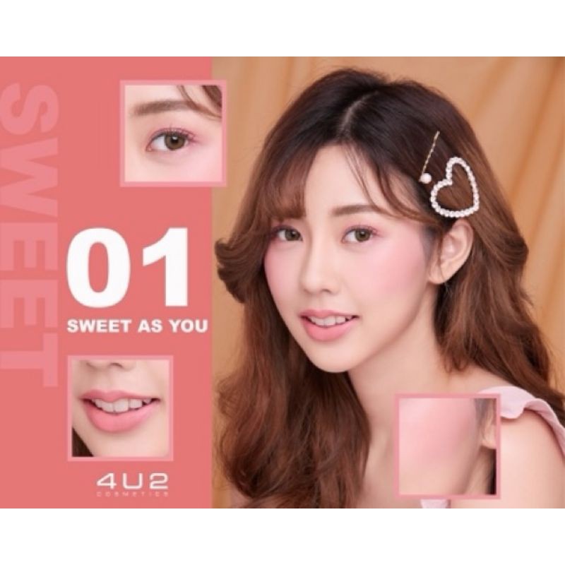 4U2 x EVEANDBOY CREAM BLUSH PALETTE