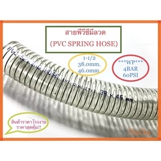 สายพีวีซีมีลวด ยี่ห้อLEON ขนาด3/8ถึง2”จำหน่ายความยาว1เมตร