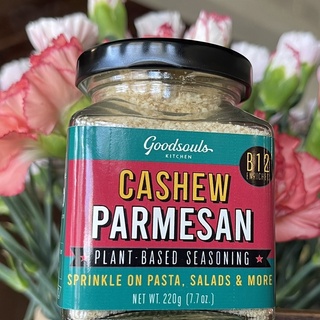 Cashew Parmesan Cheese 100g แพลนต์เบสต์พาเมซานชีส 100 กรัม Vegan