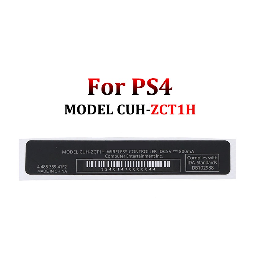 ที่อยู่อาศัย Shell Back Mark วางสติกเกอร์สําหรับ Sony PS4 Pro Slim Controller สติกเกอร์ปิดผนึกกล่องป้ายสติกเกอร์สําหรับ PS5