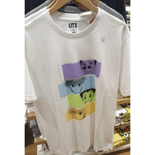 เสื้อยืดแขนสั้น พิมพ์ลายการ์ตูนอนิเมะ Uniqlo Uniqlo สําหรับผู้ชาย