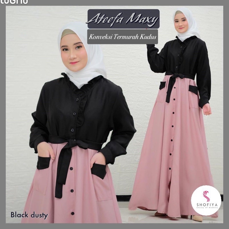 Gamis ABG/GAMIS ANAK/GAMIS ATEEFA MAXY/GAMIS MUSLIMAH/GAMIS