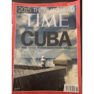 Time magazine December 29,2014/January 5, 2015