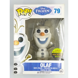 Funko Pop Disney Frozen - Olaf [มีขน] : 79 (กล่องมีตำหนินิดหน่อย) แบบที่ 2